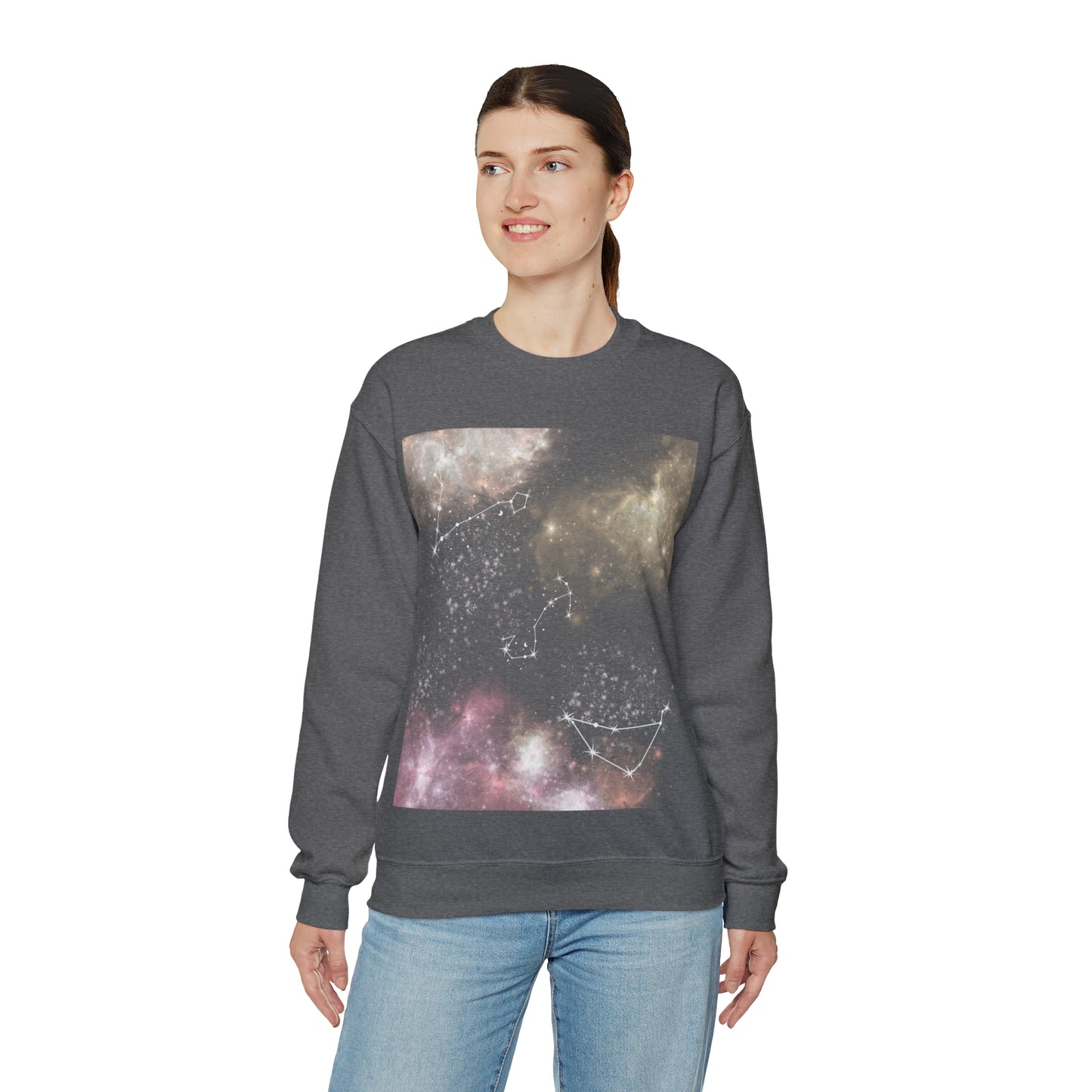 Cosmic Cluster Heavy Blend™ Crewneck Sweatshirt