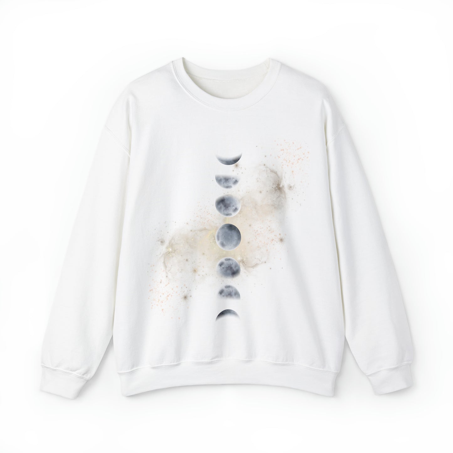 Luna Moon Phases Heavy Blend™ Crewneck Sweatshirt