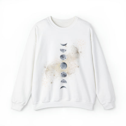 Luna Moon Phases Heavy Blend™ Crewneck Sweatshirt