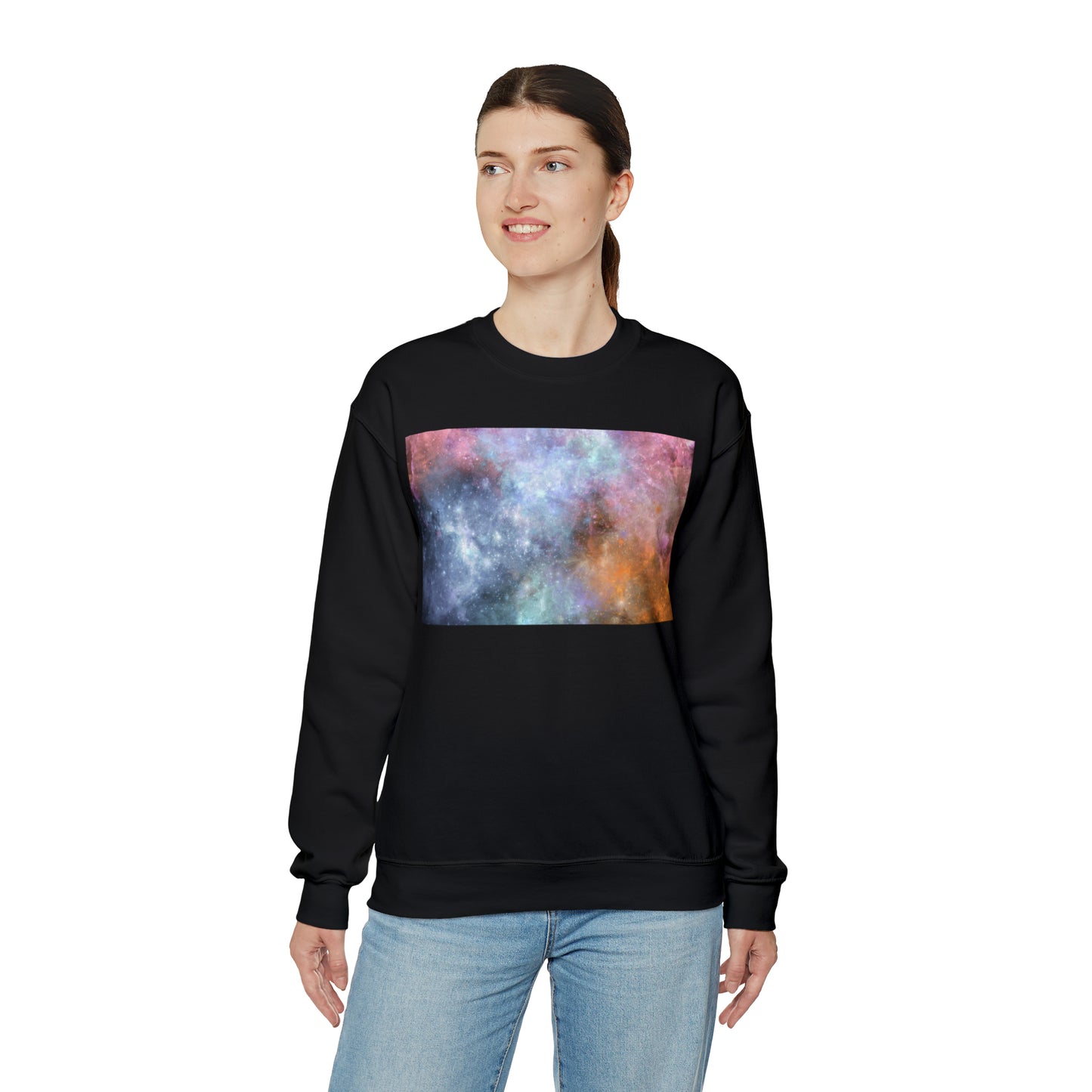 Nebula Dimension Heavy Blend™ Crewneck Sweatshirt