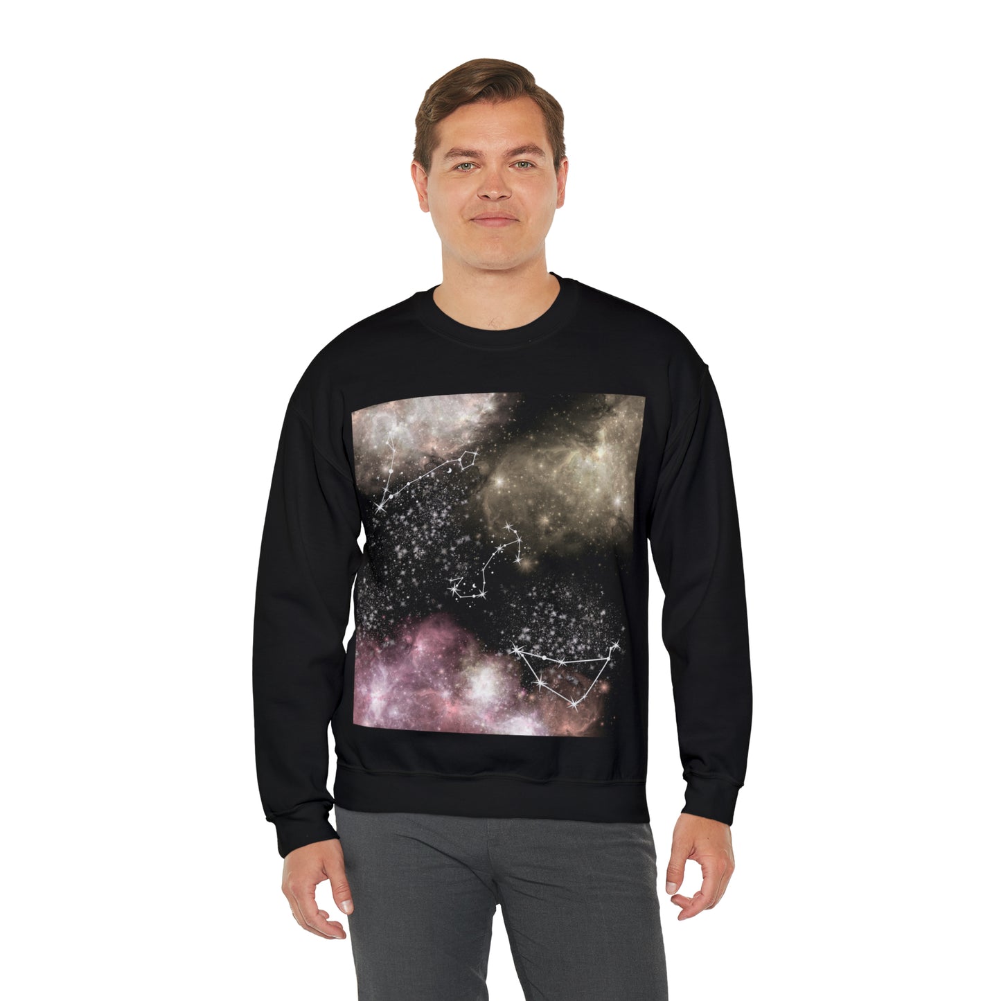 Cosmic Cluster Heavy Blend™ Crewneck Sweatshirt