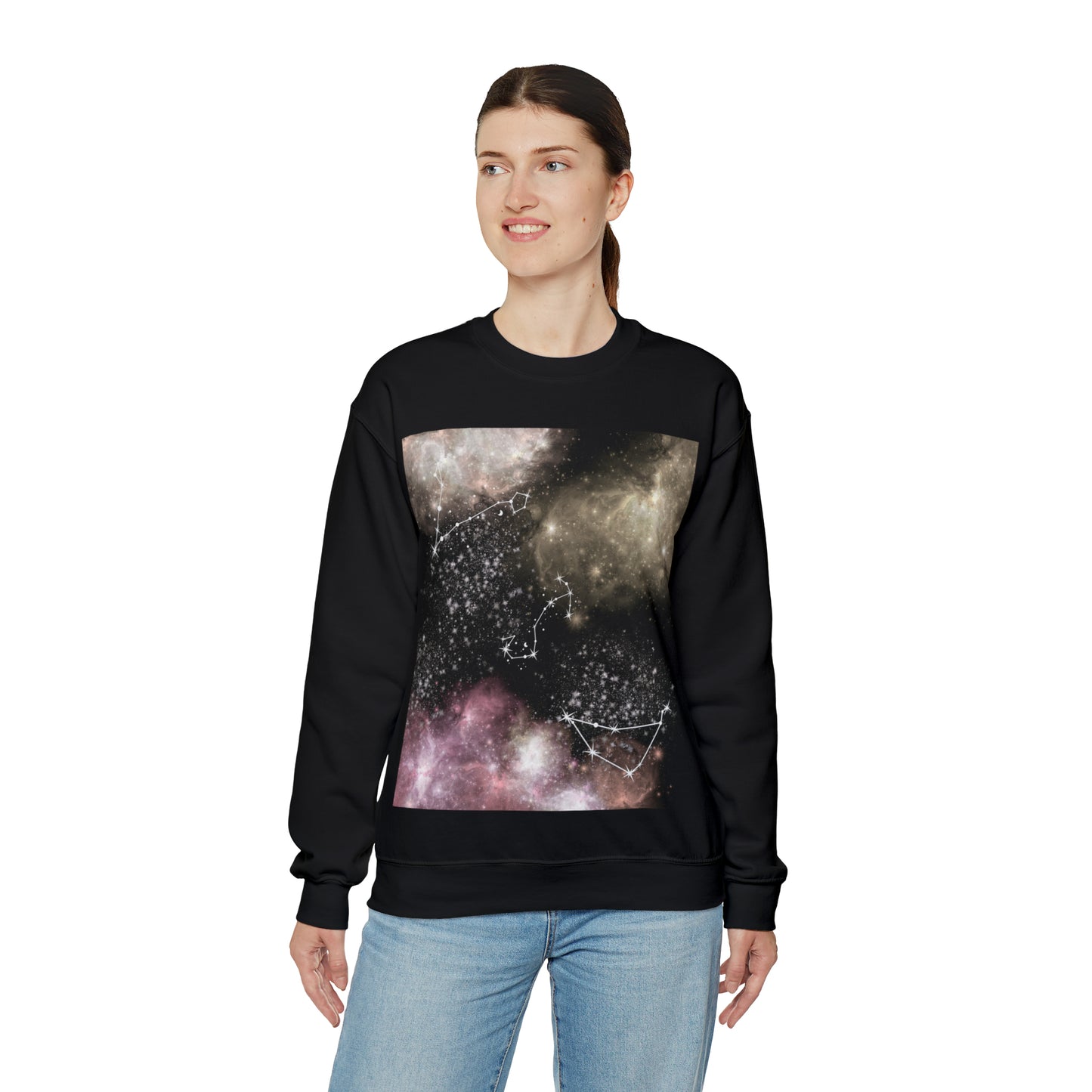 Cosmic Cluster Heavy Blend™ Crewneck Sweatshirt