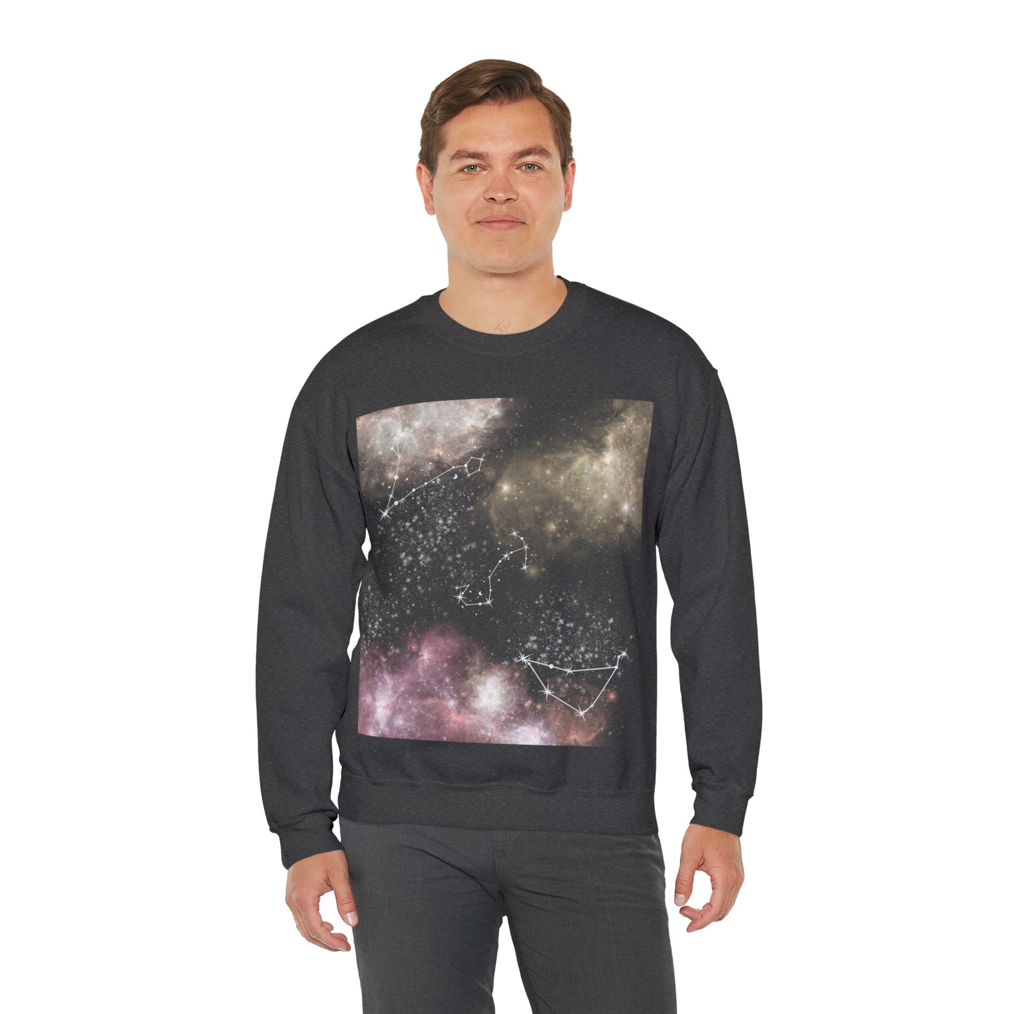 Cosmic Cluster Heavy Blend™ Crewneck Sweatshirt