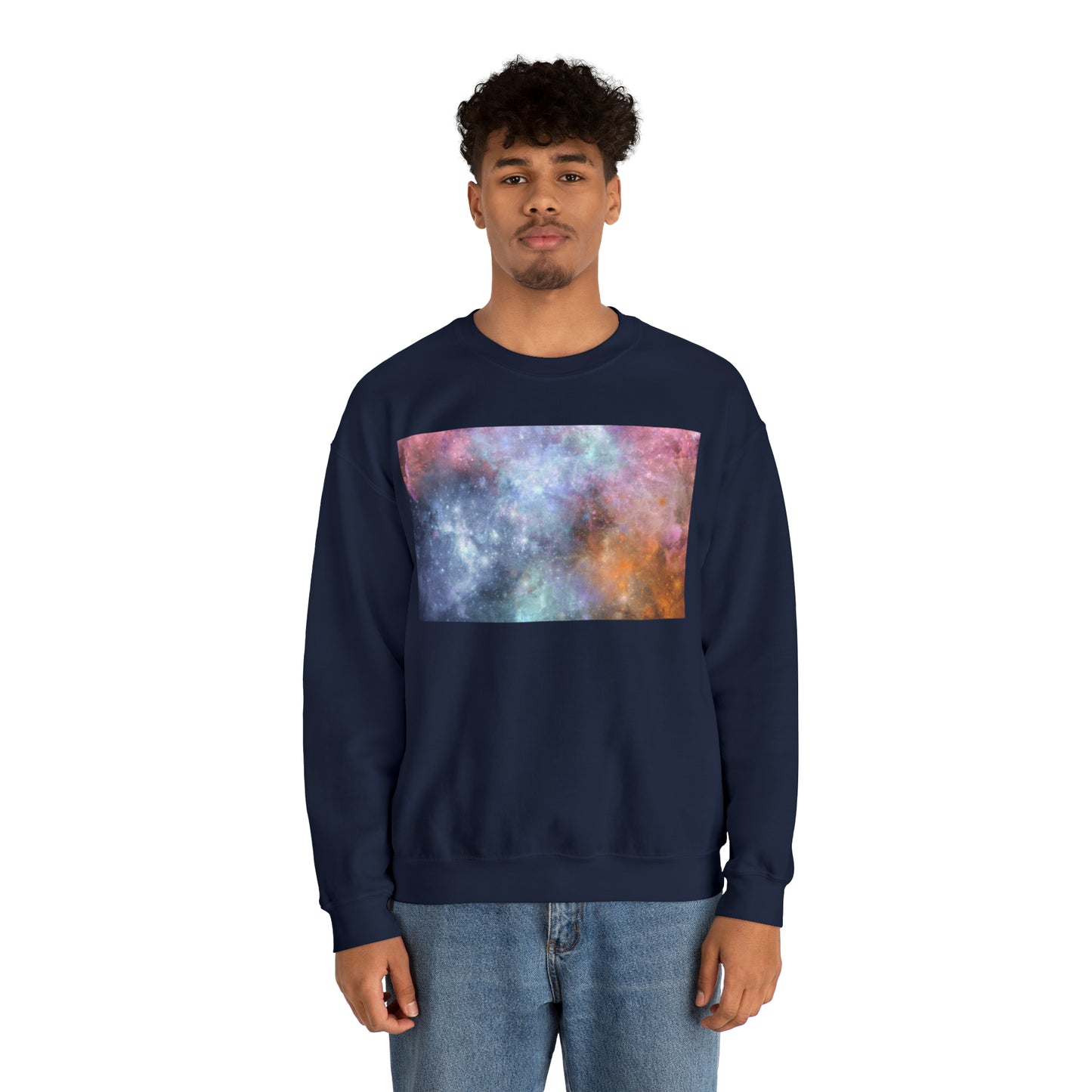 Nebula Dimension Heavy Blend™ Crewneck Sweatshirt