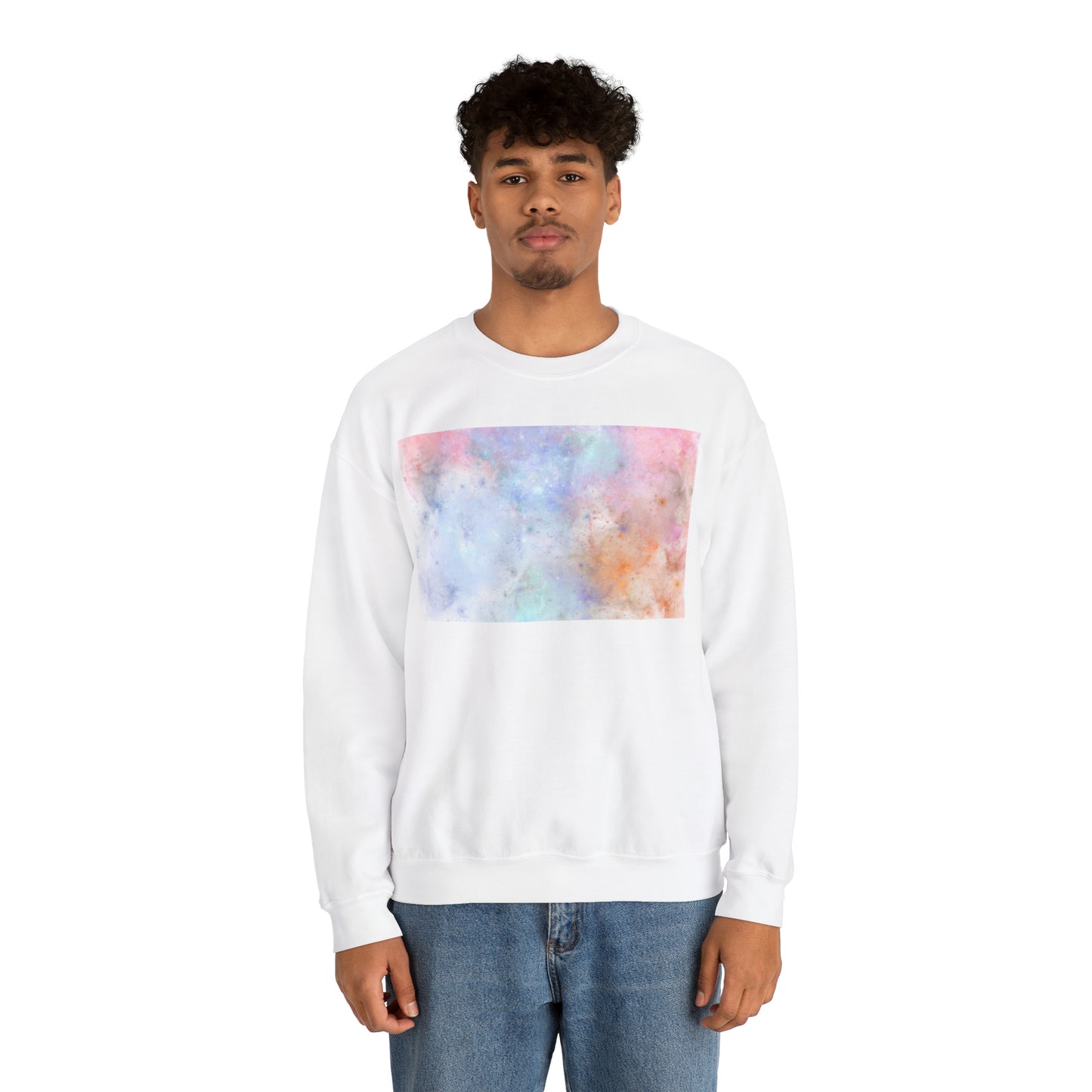 Nebula Dimension Heavy Blend™ Crewneck Sweatshirt