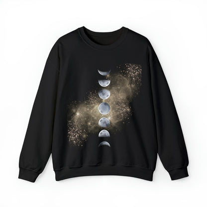 Luna Moon Phases Heavy Blend™ Crewneck Sweatshirt