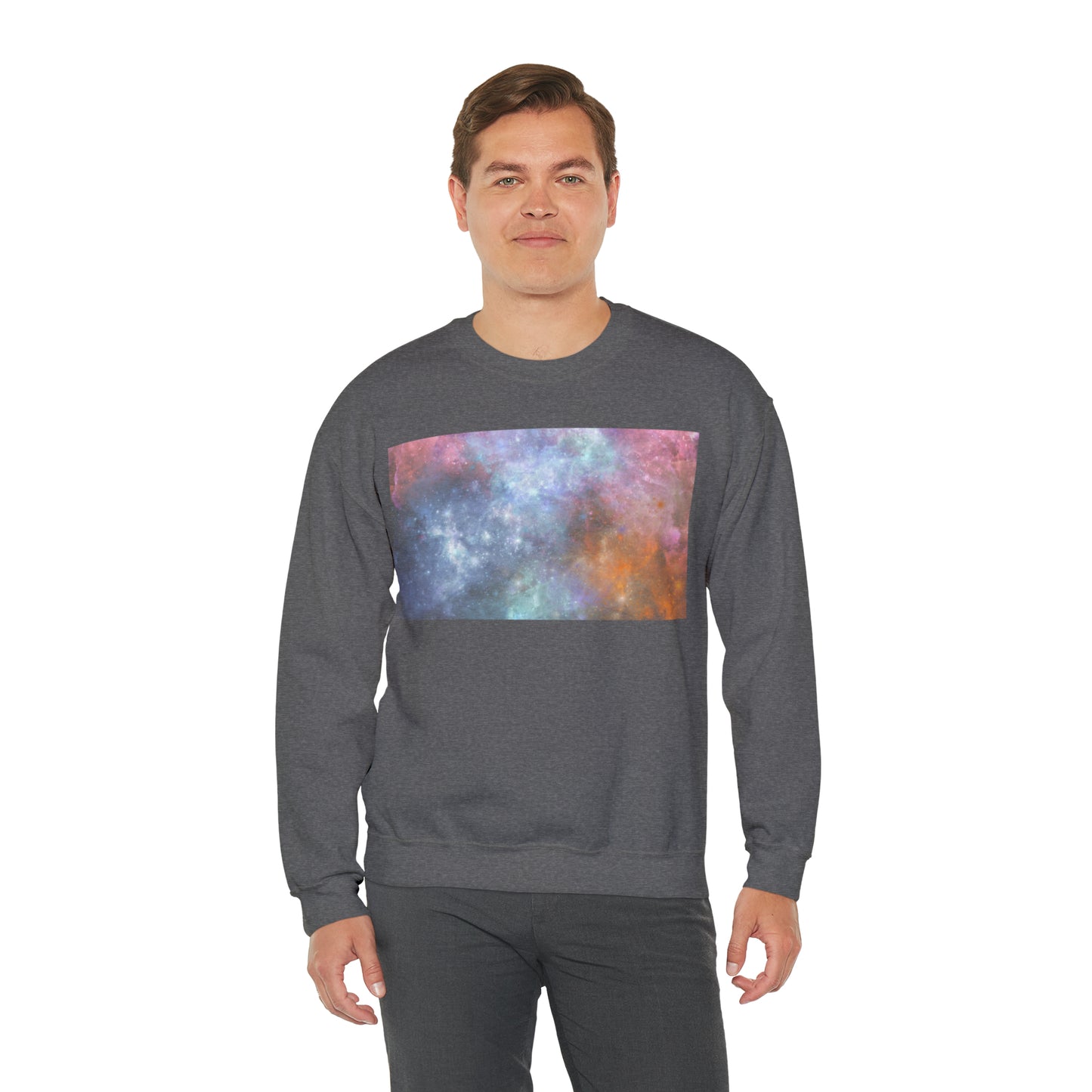 Nebula Dimension Heavy Blend™ Crewneck Sweatshirt